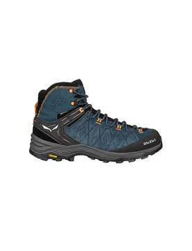 Scarponi da trekking da uomo Alp Trainer 2 Mid GTX blu 44 - Salewa - FashionsVida