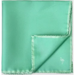 Pañuelo de seda twill en color