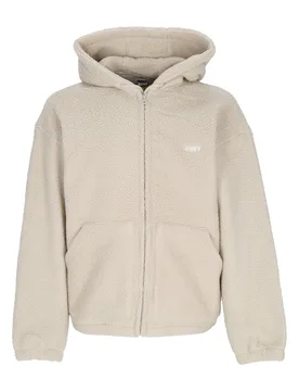 Orsetto Uomo Gaze Ii Hooded Jacket Black - OBEY - FashionsVida