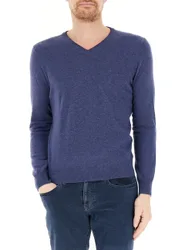 Maglione misto lana BLU XXL