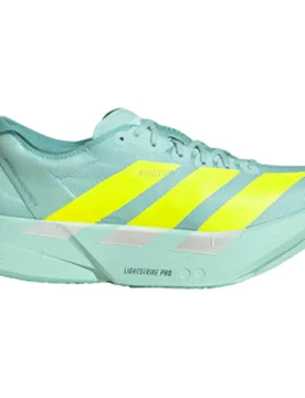 ADIZERO ADIOS PRO 4 Laufschuhe Damen semi flash aqua/ lucid lemon/ mint ton 38 2/3 - Adidas - FashionsVida