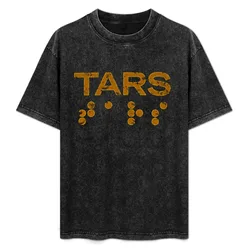 TARS - Interstellar T-Shirt Basic Solid Color Casual Tee Shirt