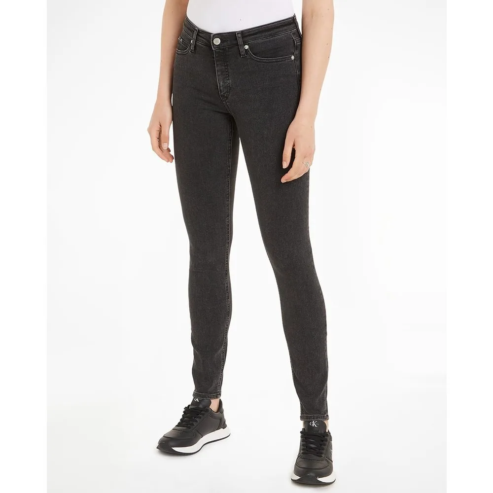 Vaquero Mujer Mid Rise Skinny - Calvin Klein Jeans - FashionsVida