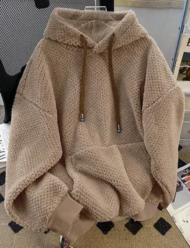 Piezas de sudadera de alta gama con forro térmico afelpado, para otoño/invierno XL - Shein - FashionsVida