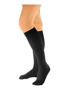 Stütz-Strümpfe, 3 Paar schwarz 41 - VenoStütz® - FashionsVida