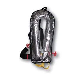 Protective Work Cover Life Jacket Silver One Size unisex