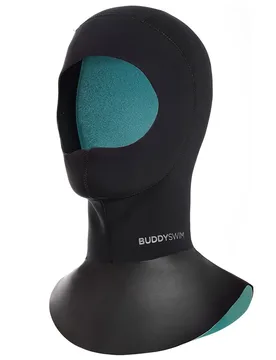 Trilaminate Warmth 2.5 Mm Neoprene Hood Black M unisex - Buddyswim - FashionsVida