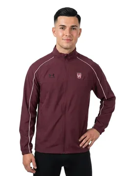 Veste Terrace Woven Red / Ultimate Black XL - Under armour - FashionsVida