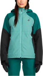 Wasserfeste und isolierende Snowboard Jacke Agate Insulated Jacket Arctic W Blue für Damen Größe M Blau