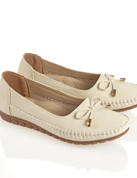 Pagen Mokassin creme - 3Pagen - FashionsVida