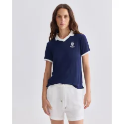 Polo de mujer de manga corta de Wimbledon
