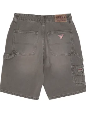 Jeans Corto Uomo Go Stainer Carpenter Short Go Stained Green - GUESS ORIGINALS - FashionsVida