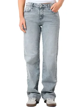 Jeans Yolanda Wide Fit Az277lg Light Grey Denim 29 - Noisy may - FashionsVida