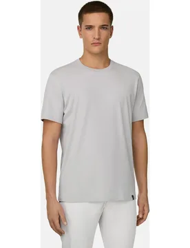 Camiseta de algodón - Boggi Milano - FashionsVida