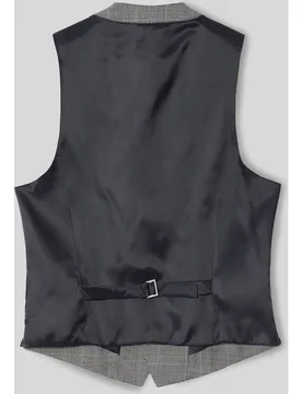 Chaleco de hombre chaqué tailoring príncipe de gales - Silbon - FashionsVida
