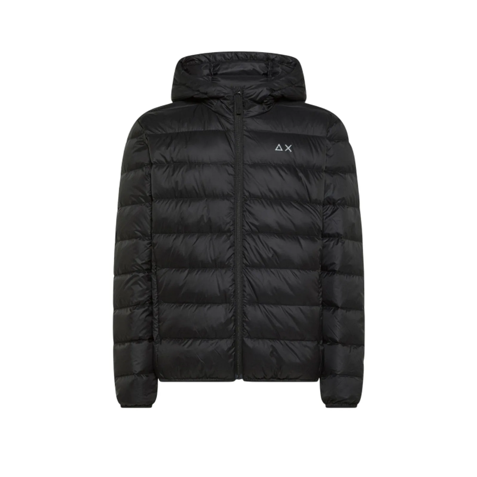 Felpe con cappuccio uomo - hoodie down jacket - nero - Sun68 - FashionsVida