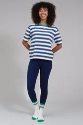 Womens Lytchett 95% Organic Cotton 7/8 Leggings - - Size: 20