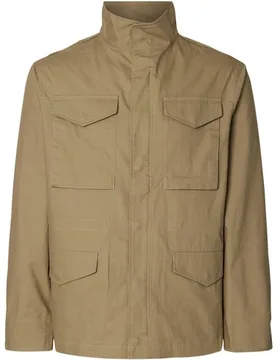 Parka de hombre cierre cremallera - Selected - FashionsVida