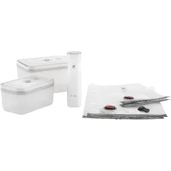 Set de vacío 7 piezas de plástico Fresh & Save