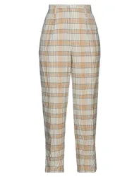 Pantalones Mujer Beige 0 Mujer