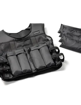 Gilet Lesté Réglable 10kg Black 10kg - Tunturi - FashionsVida