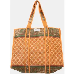 Bolso tote acolchado Amulet Gold
