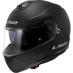 Casco Moto Modulare P/J FF908 STROBE II Solid Nero Opaco taglia XS