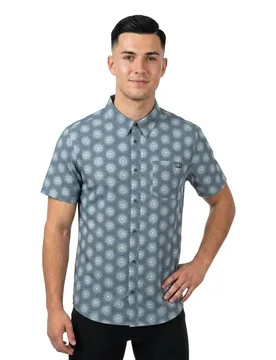 Chemise à Manches Courtes Drifter Uv Button Up Magnet XL - Salty Crew - FashionsVida