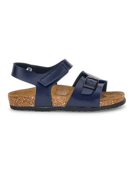 Sandali blu con strappo 257A080SR 33 - PITTARELLO BIO - FashionsVida
