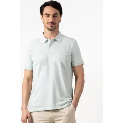 Polo de hombre piqué regular de manga corta