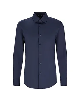 Boss Camicia Slim Fit Hank blu 41 - BOSS - FashionsVida