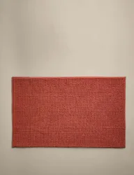 M&S Bobble Bath Mat Terracotta