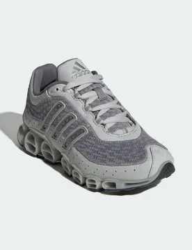 Kids Unisex Megaride Shoes - Grey Textile - Size Uk 4.5 - adidas Originals - FashionsVida
