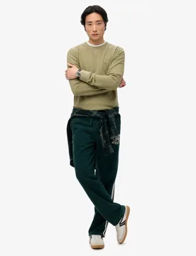 Superdry Herren Athletic Essentials Jogginghose mit Geradem Schnitt Grün - Größe: XL - 89.99 - FashionsVida