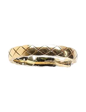 Pre-Owned Womens Mini Coco Crush Ring In 18k Gold Metal - One Size - Chanel - FashionsVida
