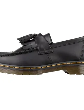 Adrian Loafer Black Smooth 42 Unisex - Dr. martens - FashionsVida