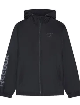 Mens Rb1538 Windbreaker (Black) - Size Medium - Reebok - FashionsVida