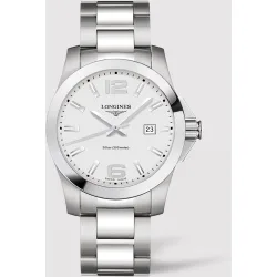 Reloj de hombre L37594766 Conquest de acero
