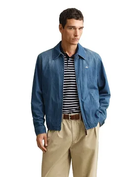Giacca Di Jeans 7006603 Semi Light Blue XL - Gant - FashionsVida