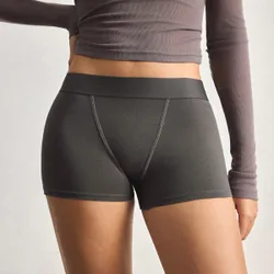 Bragas cómodas para mujer con cintura de algodón con logo S