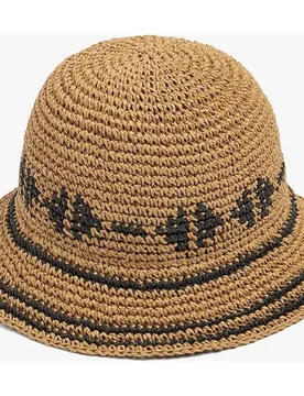 Gorro de mujer estilo bucket con tira decorativa - Parfois - FashionsVida
