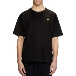 Mens T-Boxt-R30 T-Shirt Cotton Relaxed Summer Tee - Black - Size X-Large