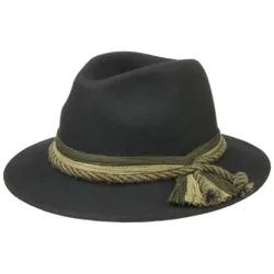 Korfaden Tyrolean Hat by - black - Size: 56 cm