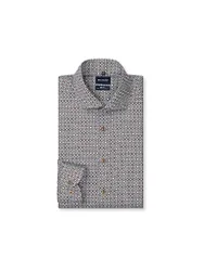 Hemd Body Fit hellbraun 42 Herren