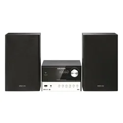 Micro Hi-fi Cms 3000 Bt Dab+ Black / Silver One Size unisex