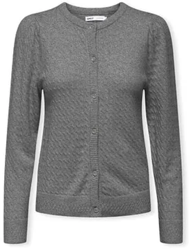 Pullover Katia Life Knit - Medium Grey Melange Eu M;Eu L Female - Only - FashionsVida