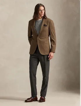 Blazer de hombre informal en espiga Polo Modern - Polo Ralph Lauren - FashionsVida