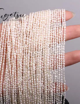 Mm Cultured Pearl Natural Freshwater Pearl Rice Loose Beads Charms for DIY Women Men Necklace Jewelry Making Accessories - Aliexpress - FashionsVida
