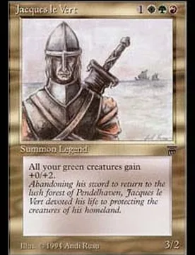 Jacques le Vert Legends - Magic: The Gathering - FashionsVida