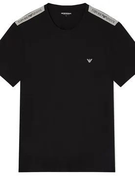 Maglietta Intima Tecnica A Maniche Corte Em00038_af20669 Black 2XL - Emporio armani - FashionsVida